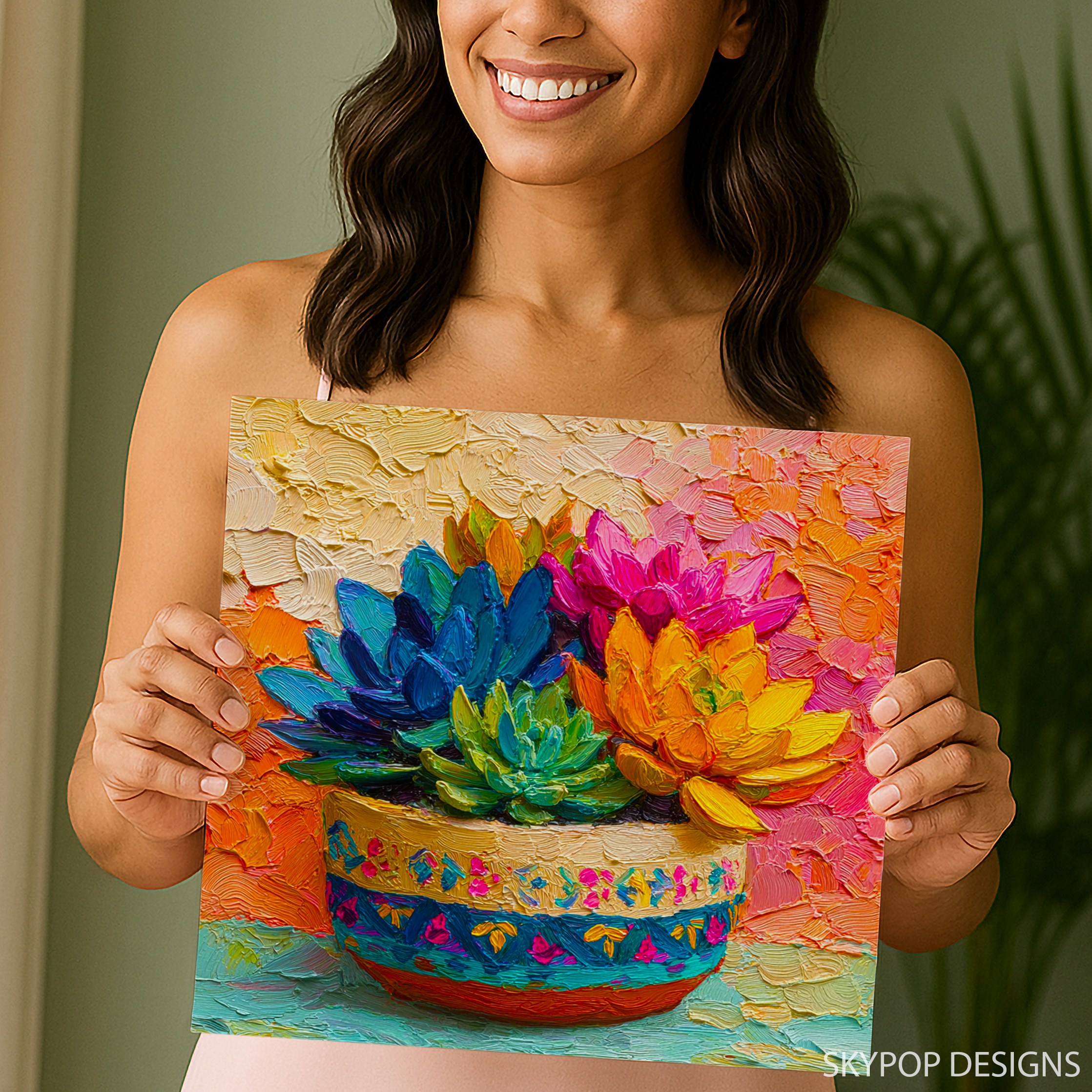 9.jpg Vibrant Succulent Bouquet Art