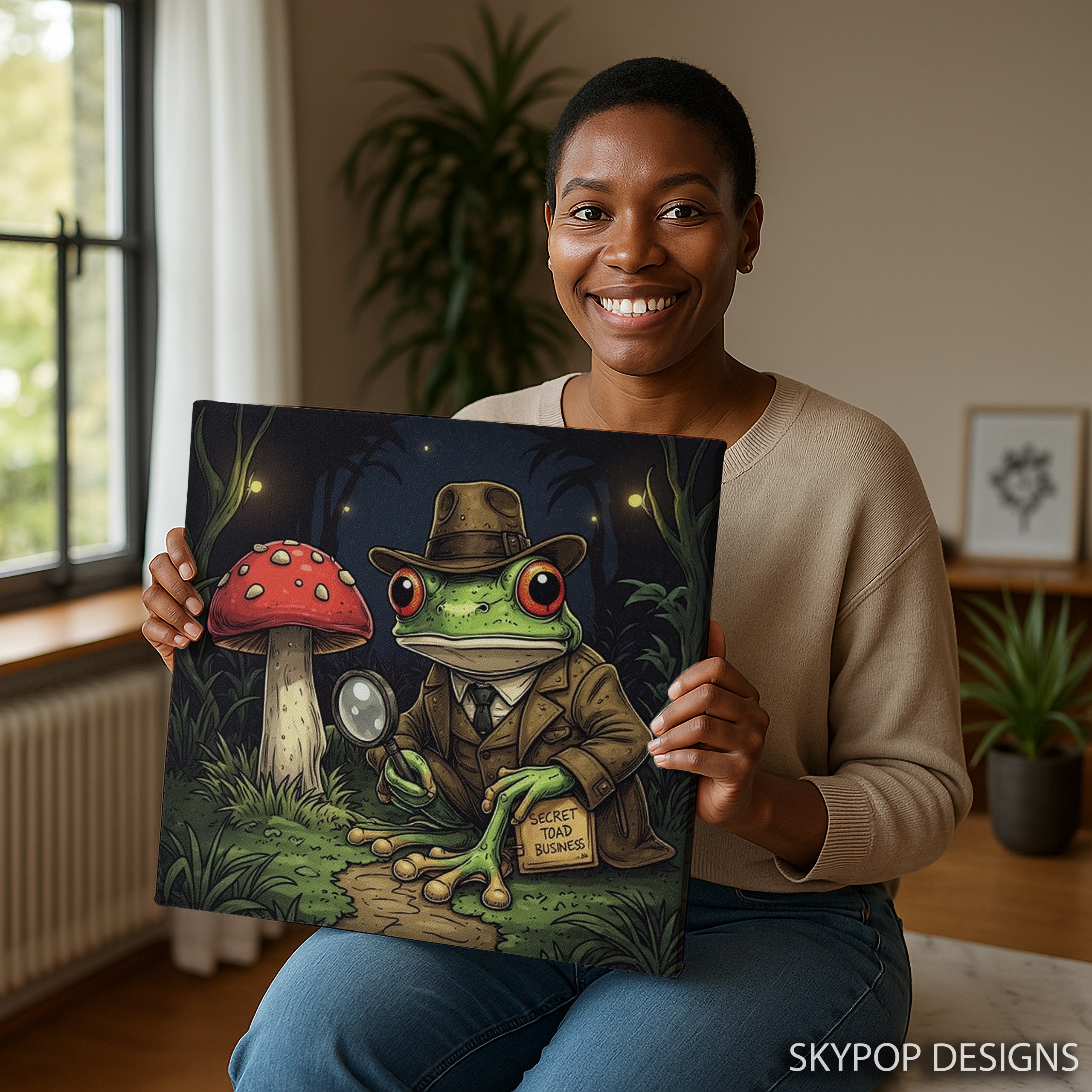 9.jpg Frog Detective Art