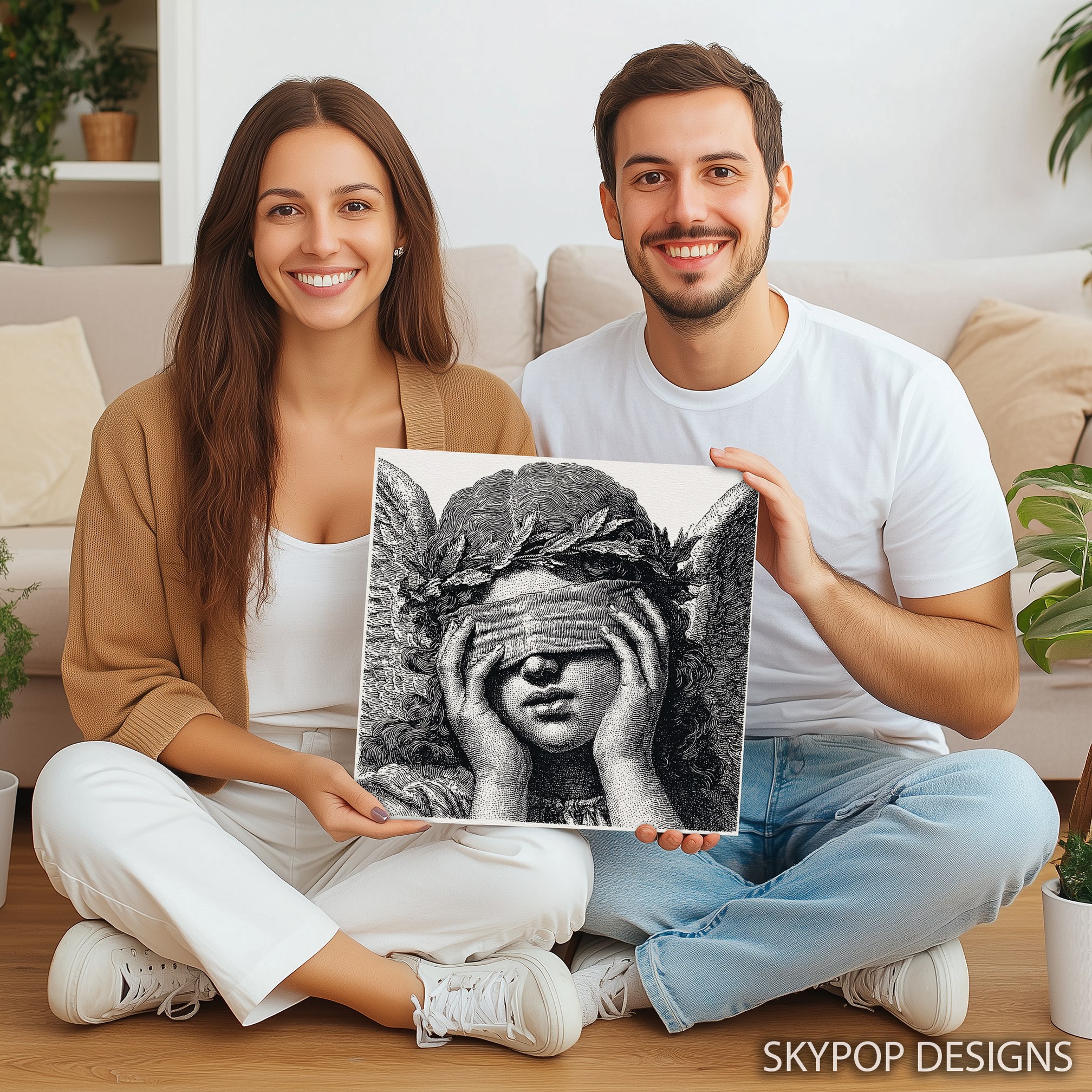 9.jpg Laurel Crown Portrait Art