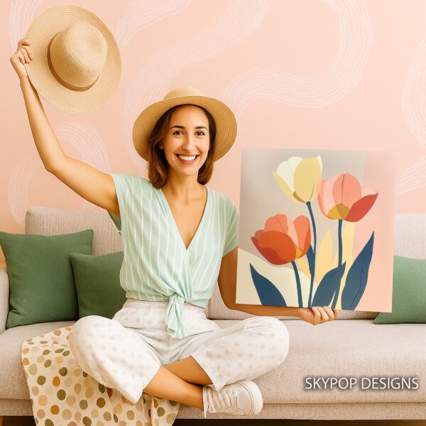 Tulip Garden Art