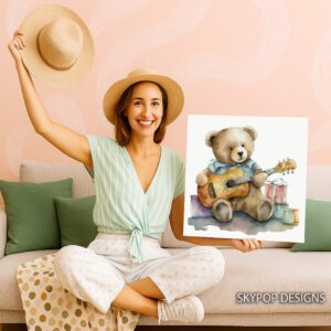 Bear Guitar Art