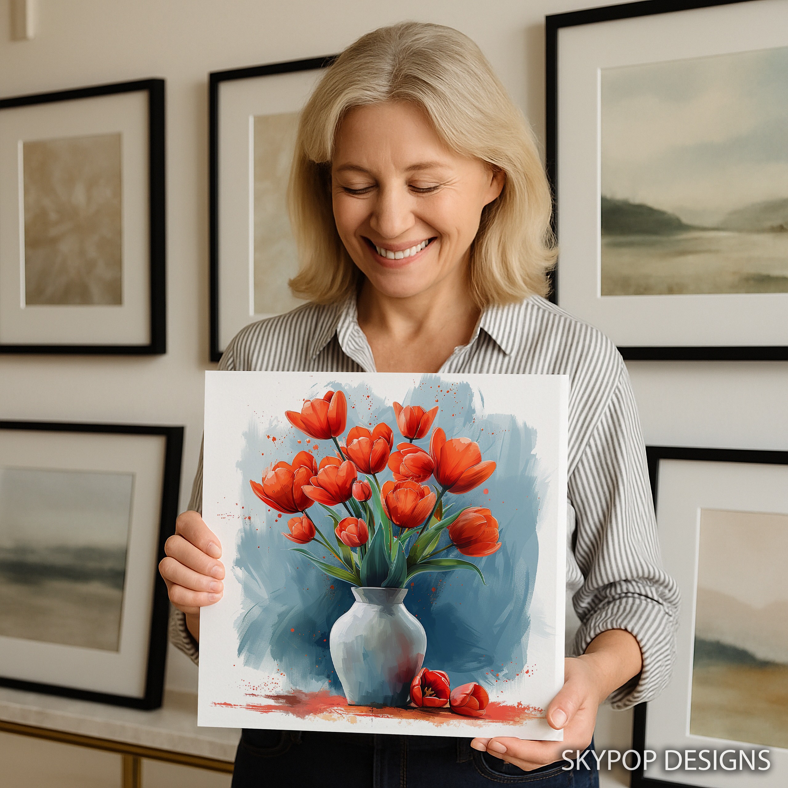 9.jpg Tulip Bouquet Art