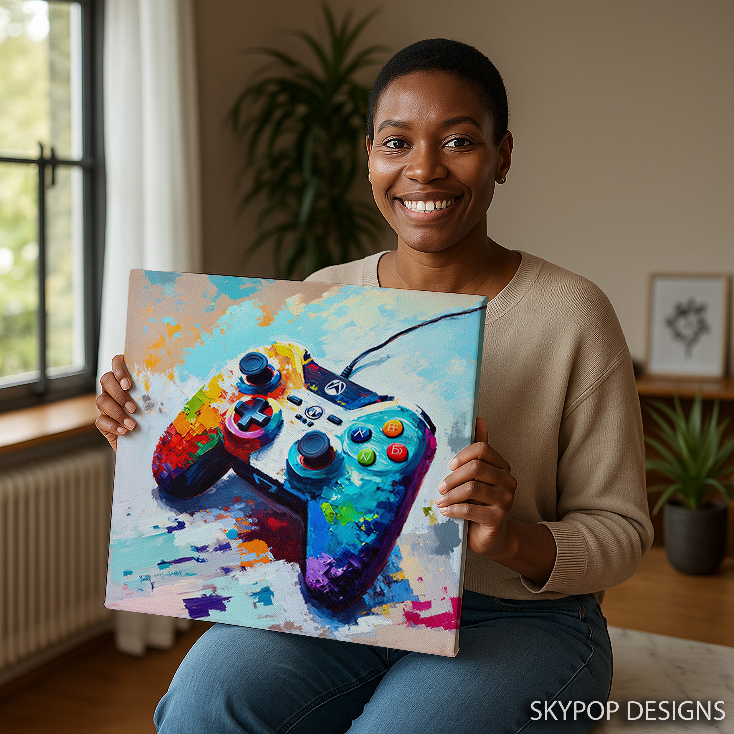 9.jpg Gaming Controller Explosion Art