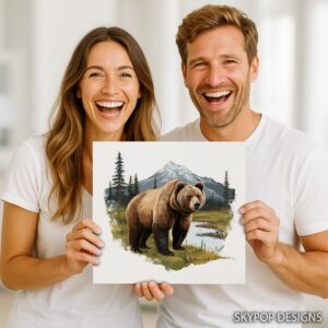 Grizzly Bear Art