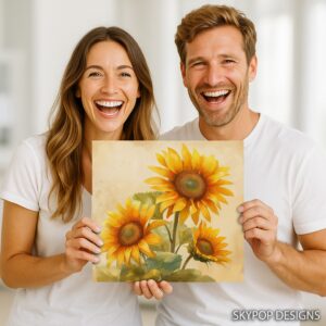 Sunflower Garden Art