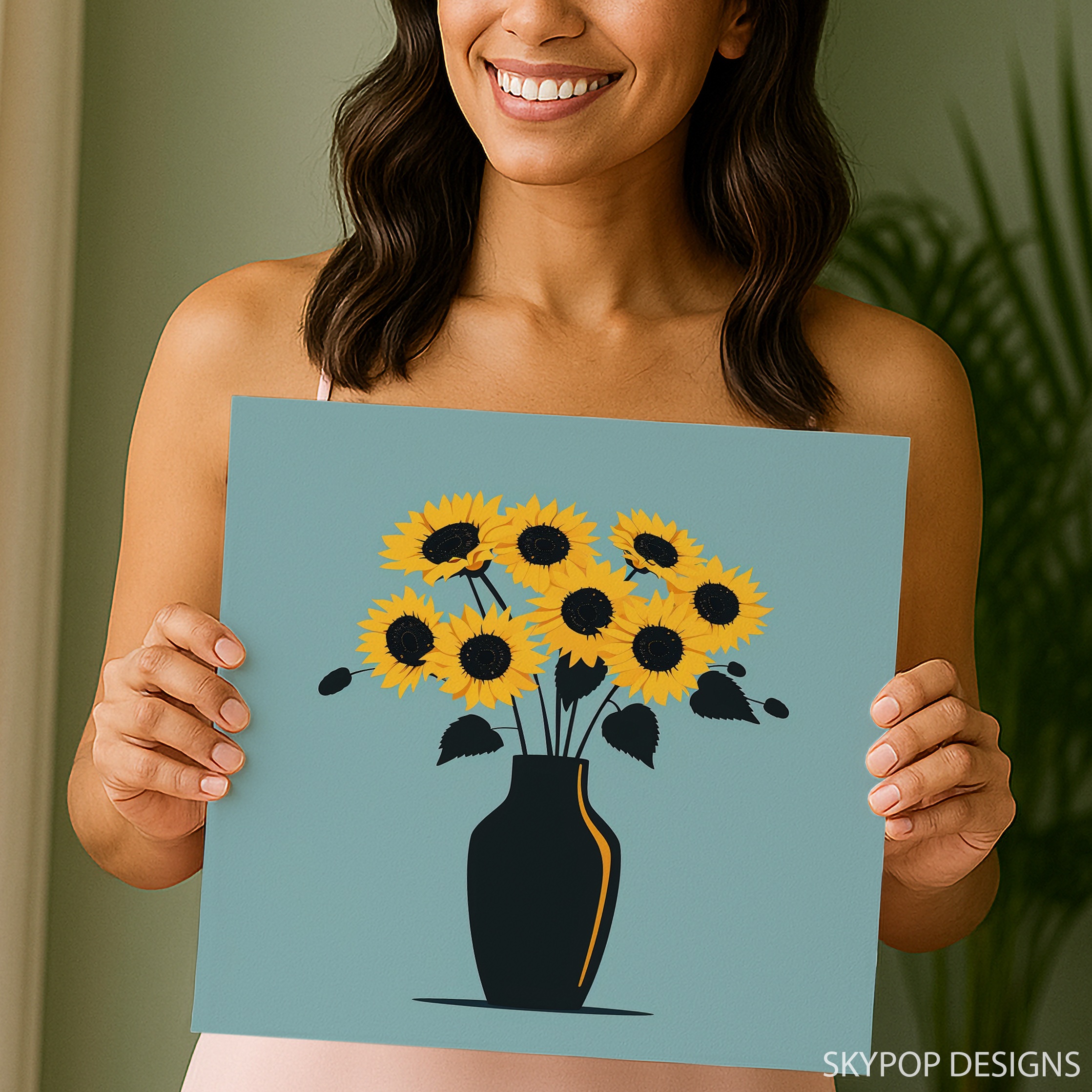 9.jpg Sunflower Bouquet Art