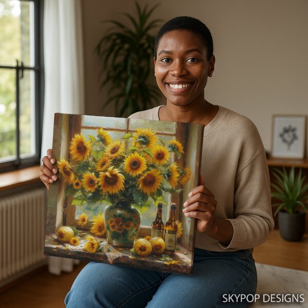 Sunflower Still Life Art