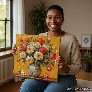 Rose Bouquet Art
