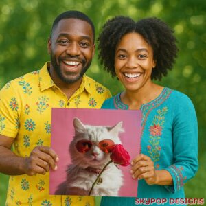 Cat Rose Art