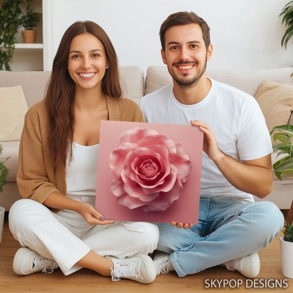 Pink Rose Art