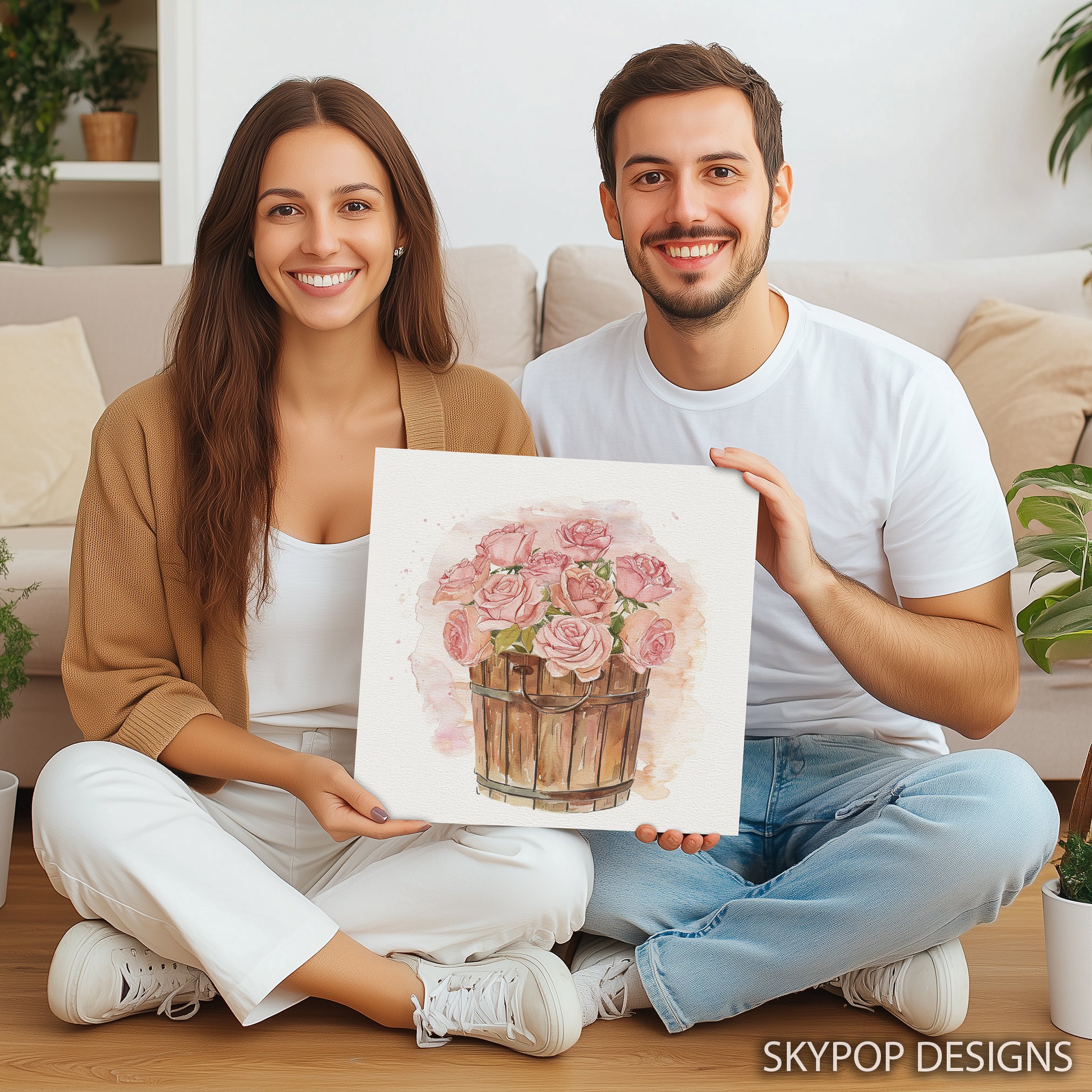 9.jpg Rose Bucket Art