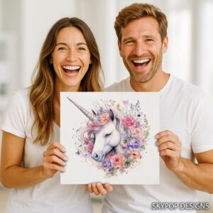 Unicorn Garden Art