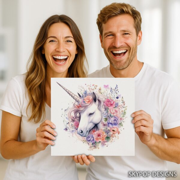 Unicorn Garden Art