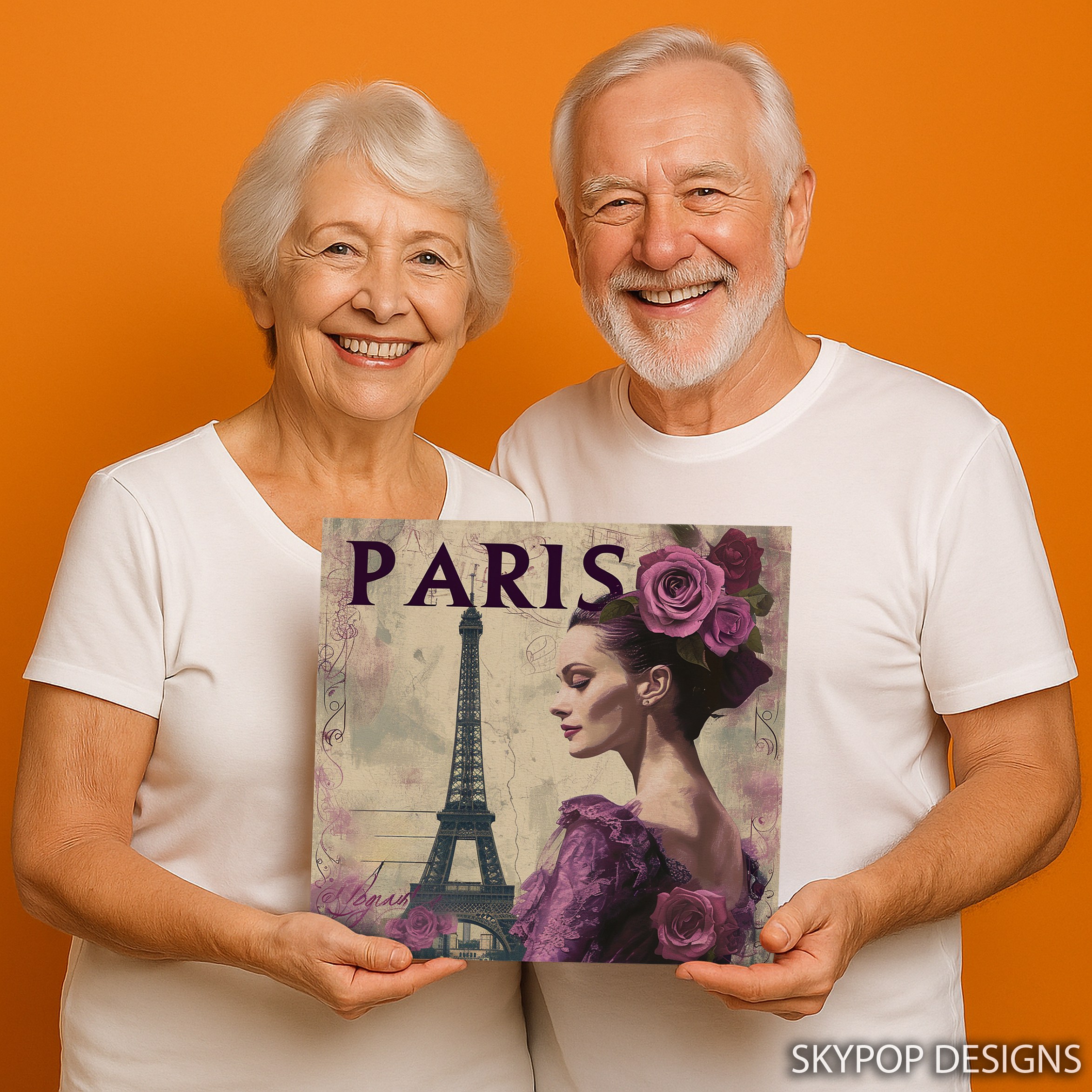 9.jpg Parisian Romance Eiffel Tower Art