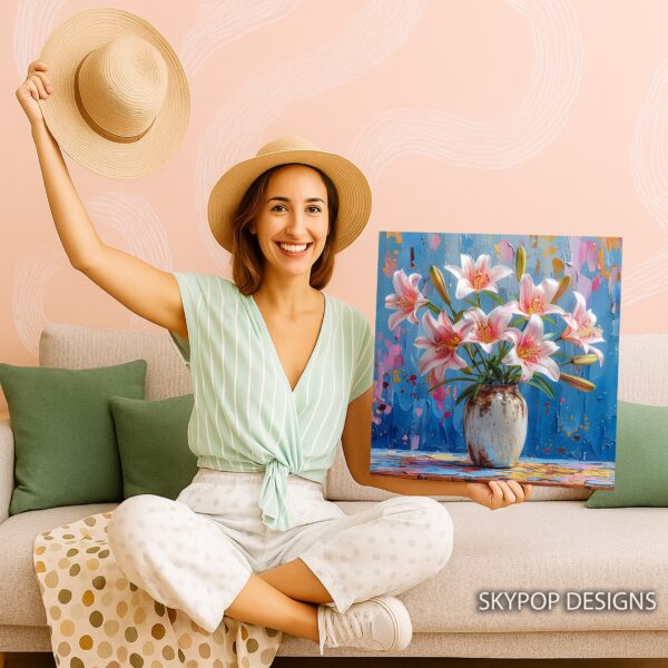 Lily Vase Art