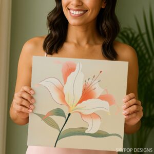 Lily Flower Art