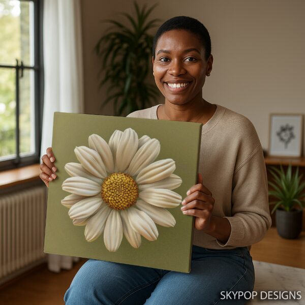 Daisy Flower Art