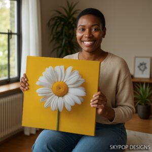 Daisy Bloom Art