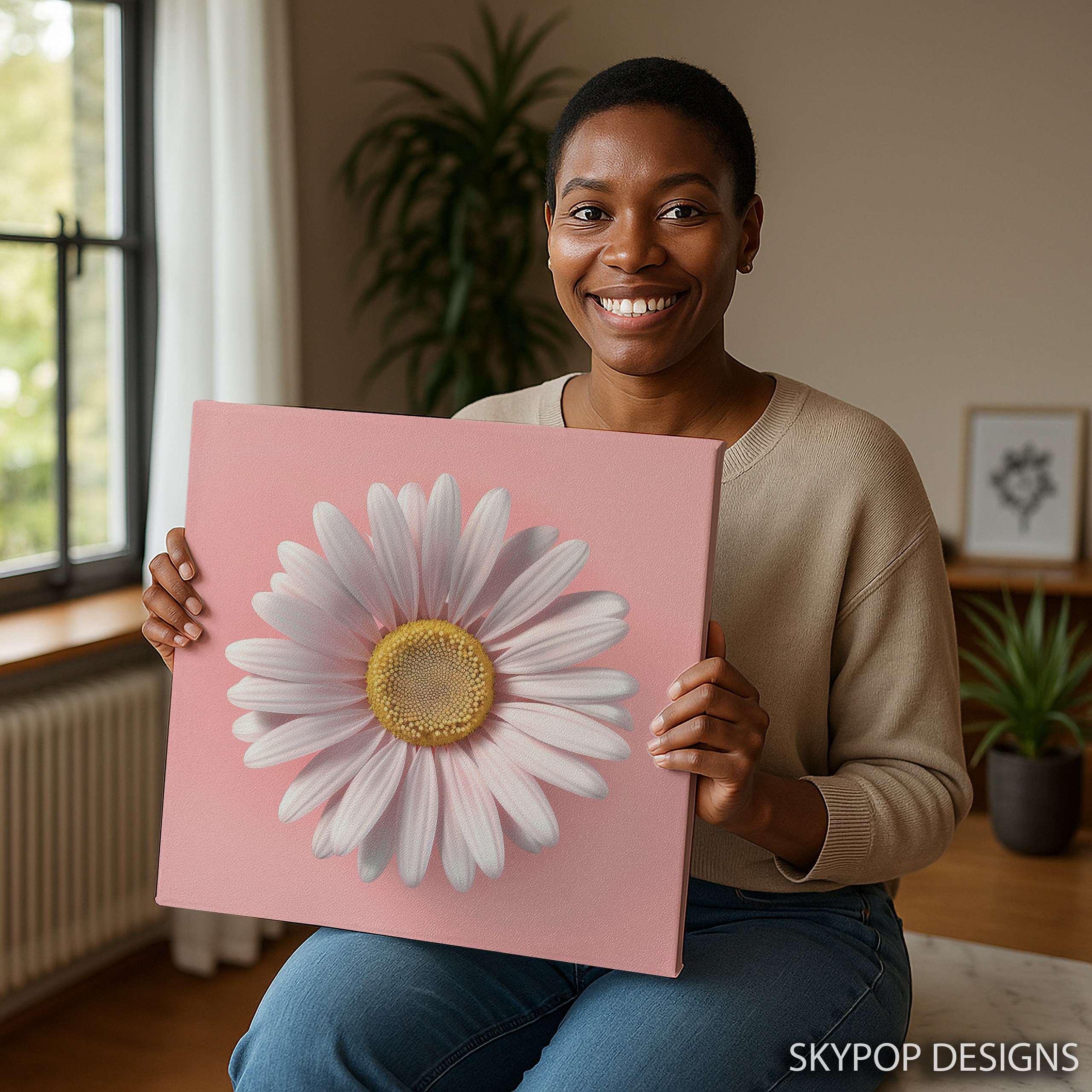 9.jpg Daisy Flower Art
