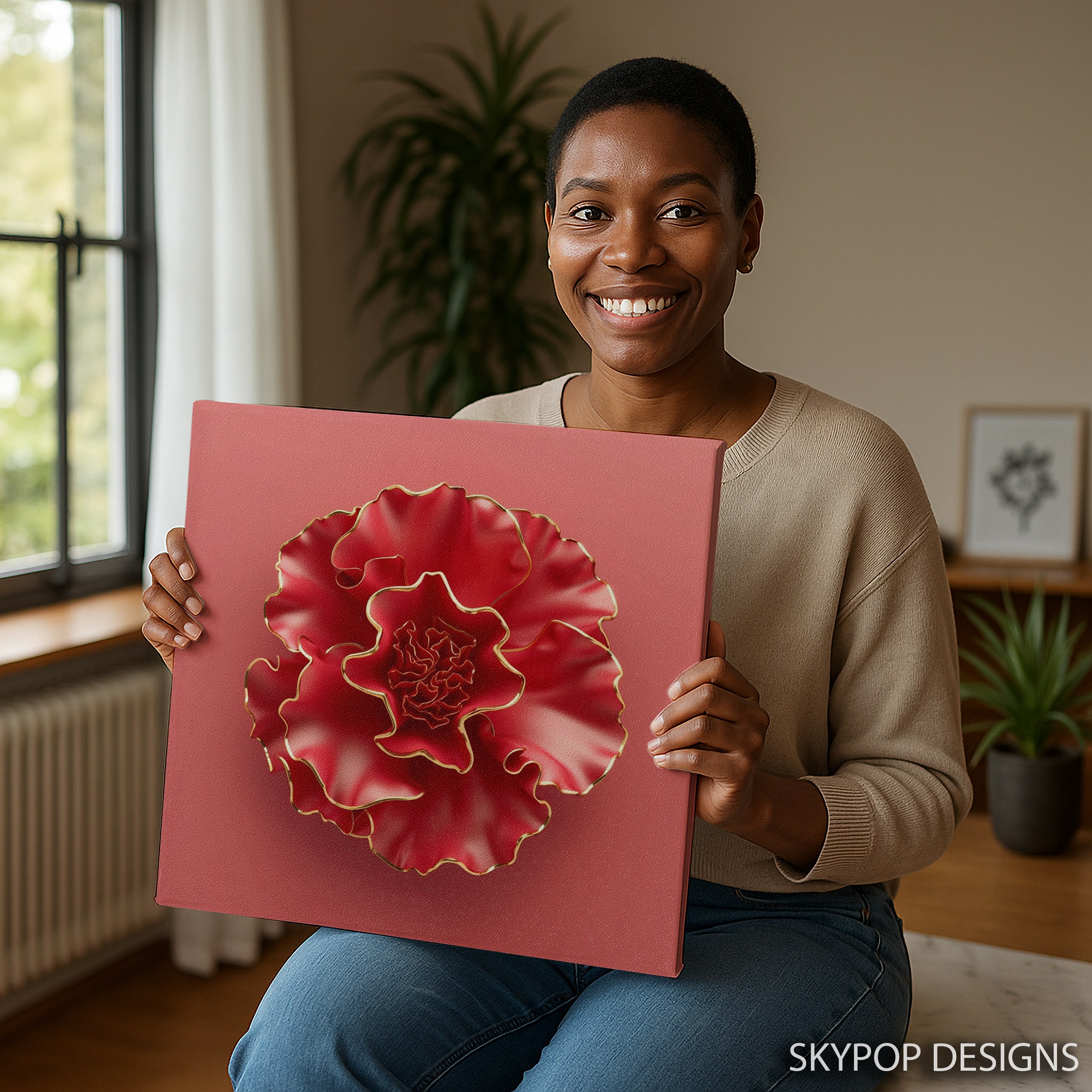 9.jpg Red Rose Art
