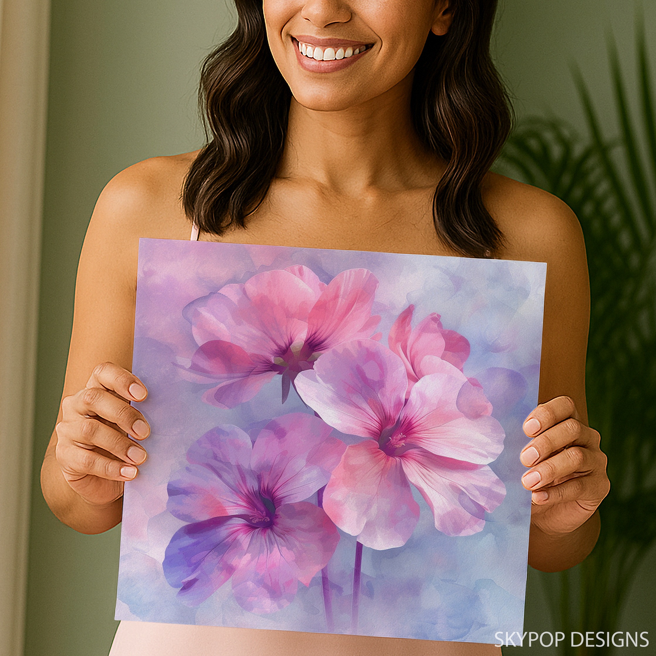 9.jpg Geranium Art