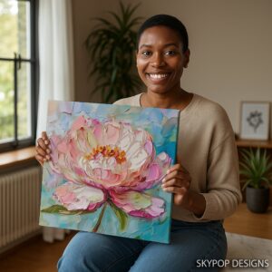 Peony Garden Art