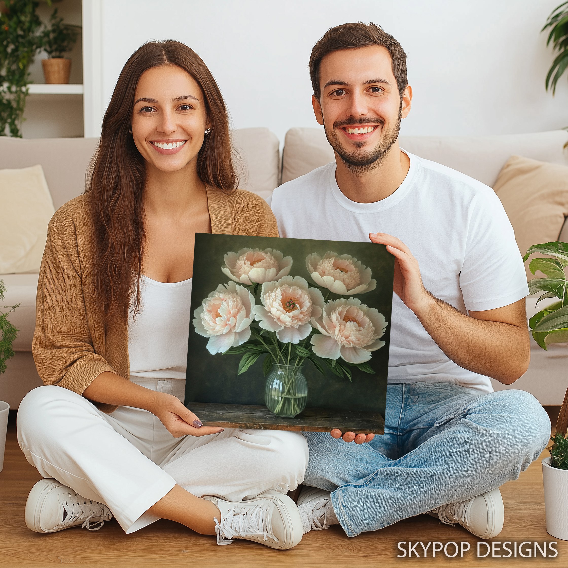 9.jpg Peony Vase Art