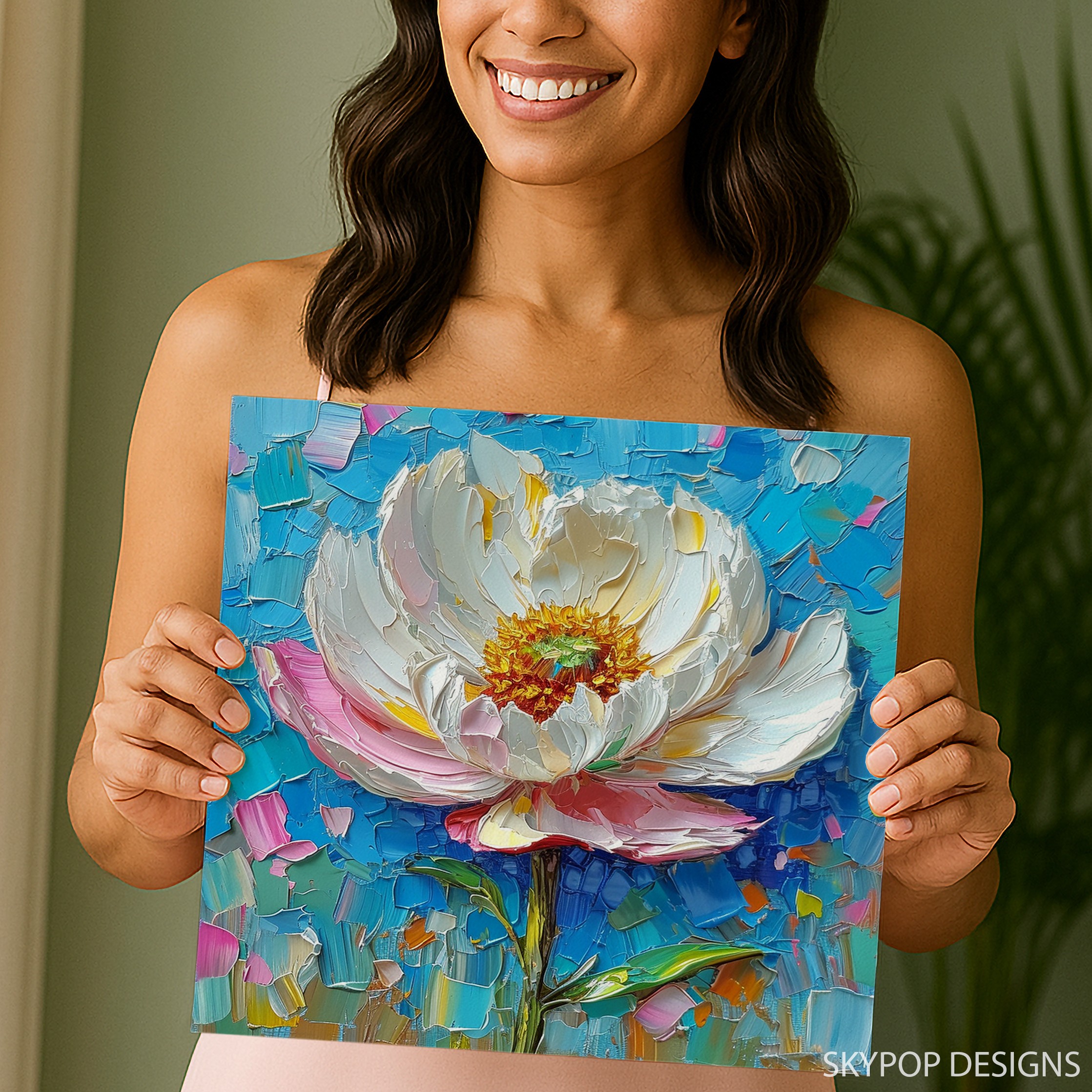 9.jpg Peony Flower Art