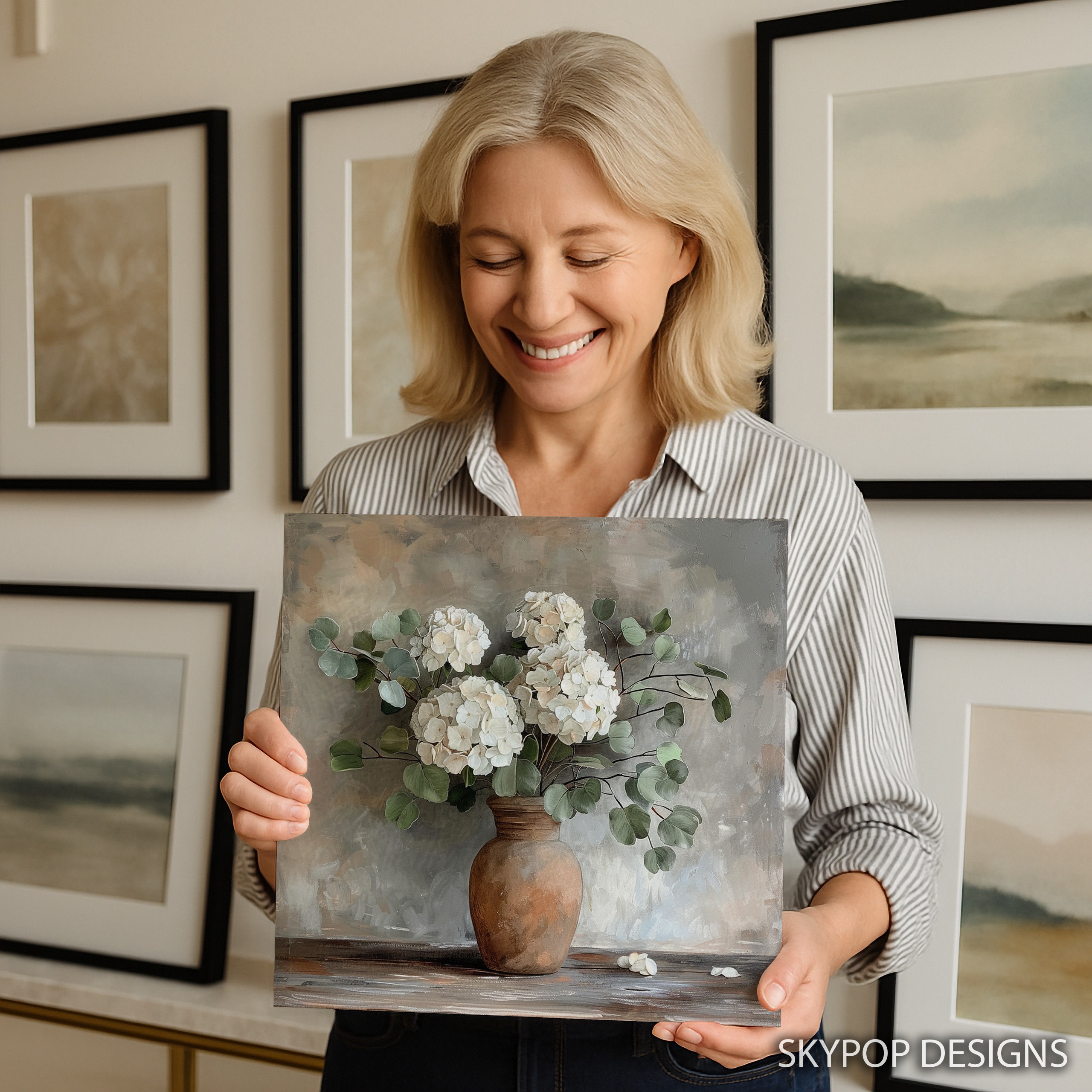 9.jpg Hydrangea Vase Art