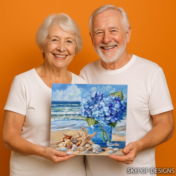 Hydrangea Starfish Art