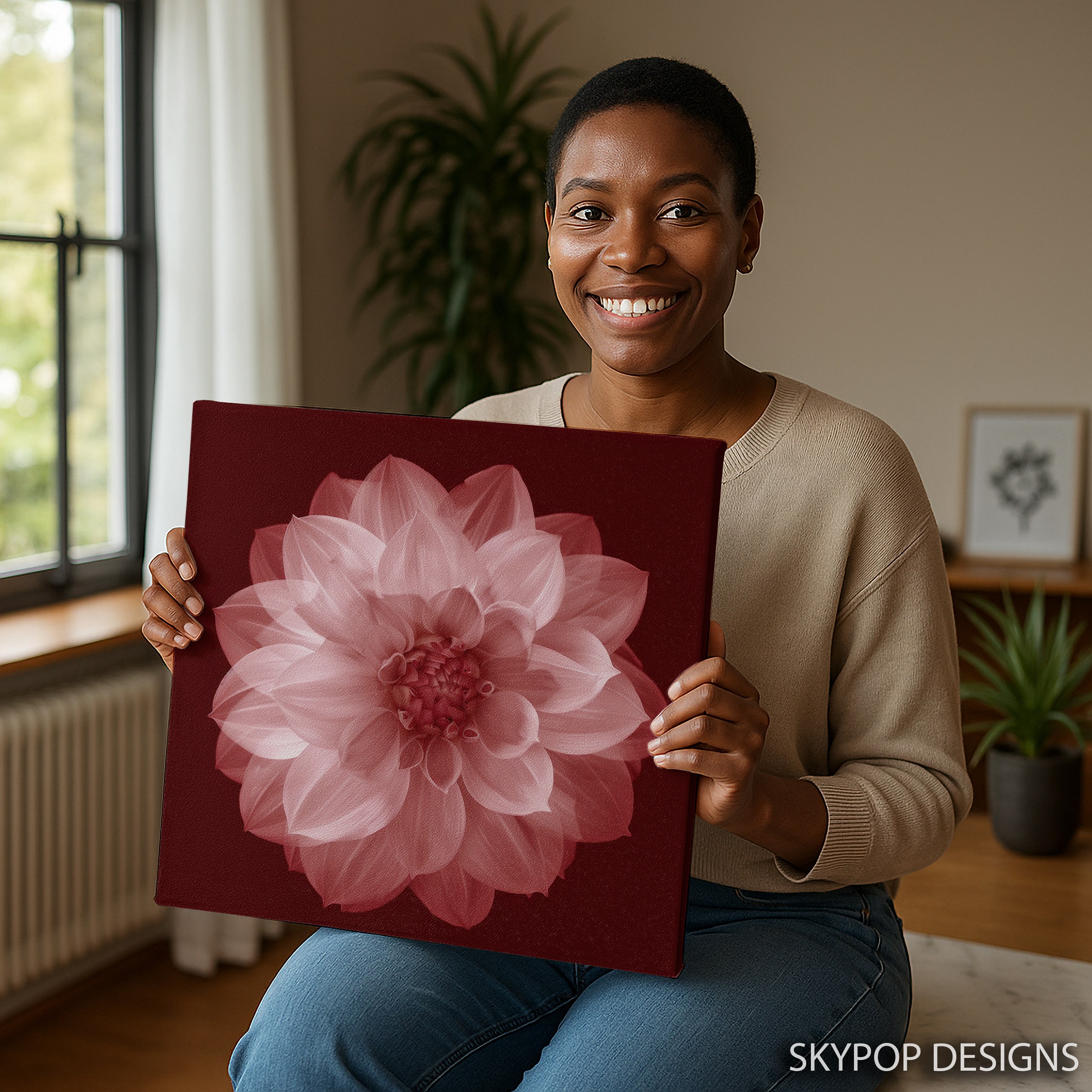9.jpg Dahlia Flower Art