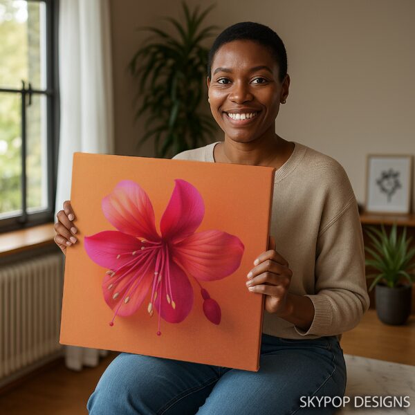 Fuchsia Bloom Art