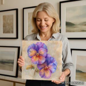 Pansy Art