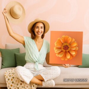 Zinnia Art