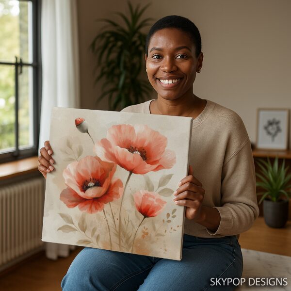 Poppy Garden Art