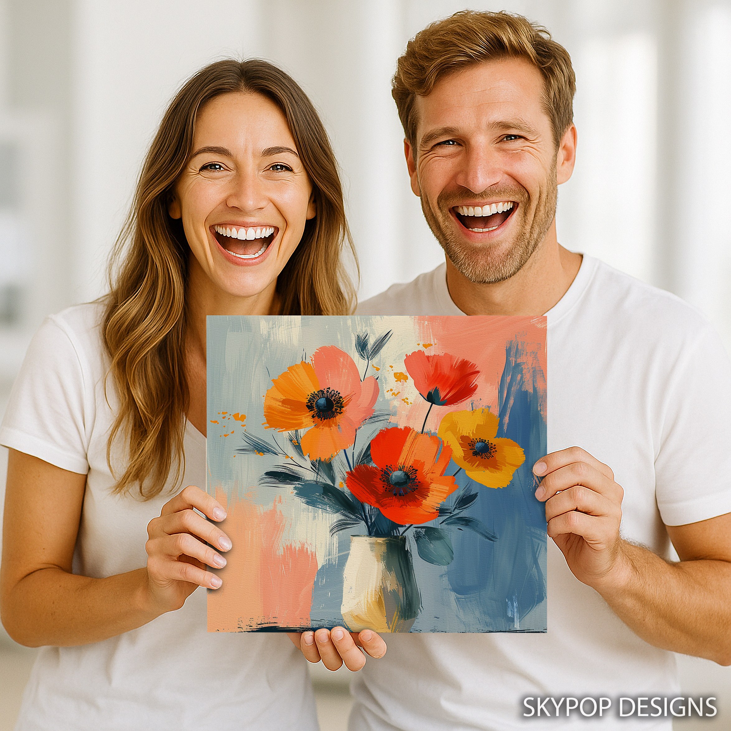 9.jpg Poppy Bouquet Floral Art