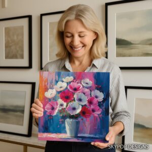 Anemone Bouquet Art