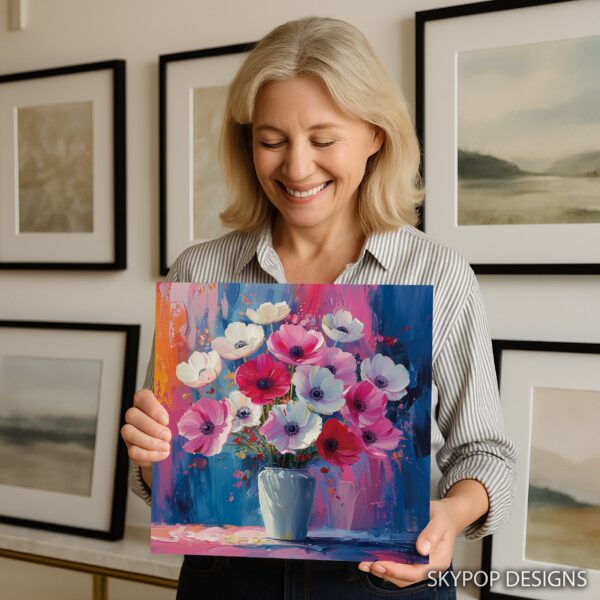 Anemone Bouquet Art
