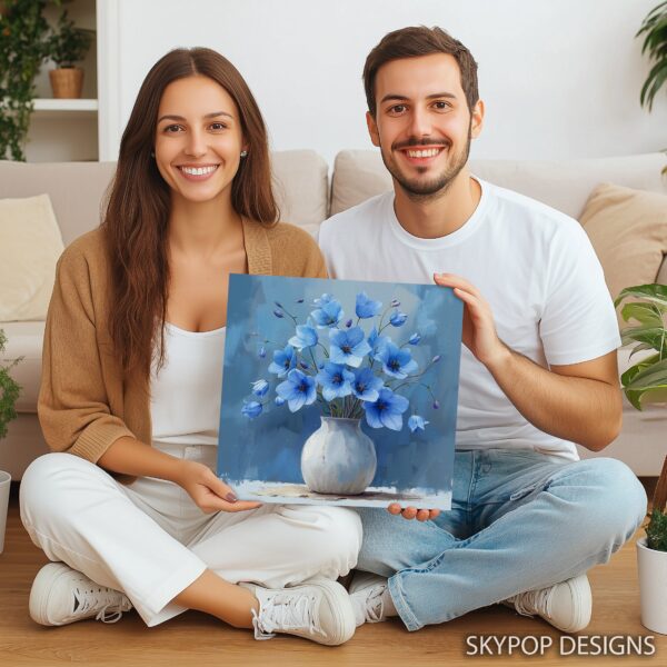 Bluebell Vase Art