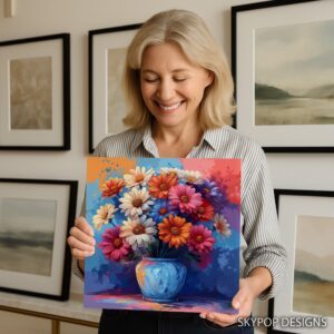 Daisy Bouquet Art
