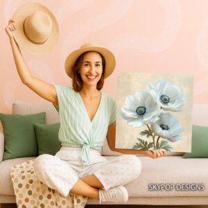 Anemone Flower Art
