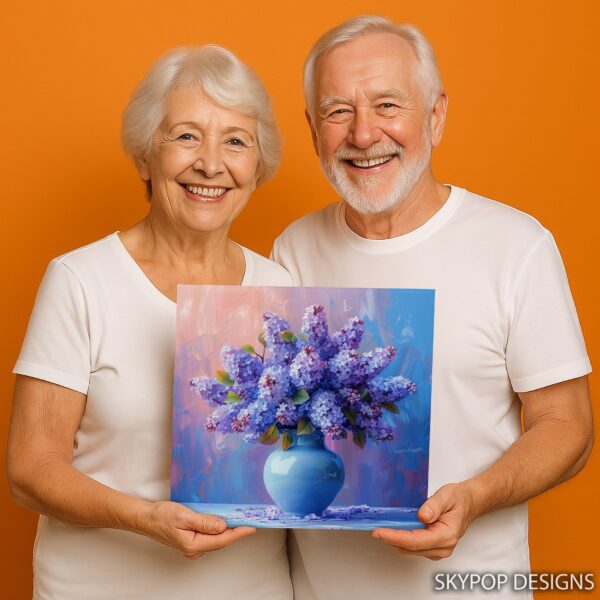 Lilac Bouquet Art