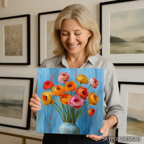 Ranunculus Bouquet Art