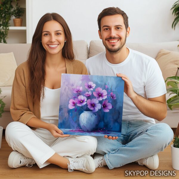 Cosmos Blooms Art