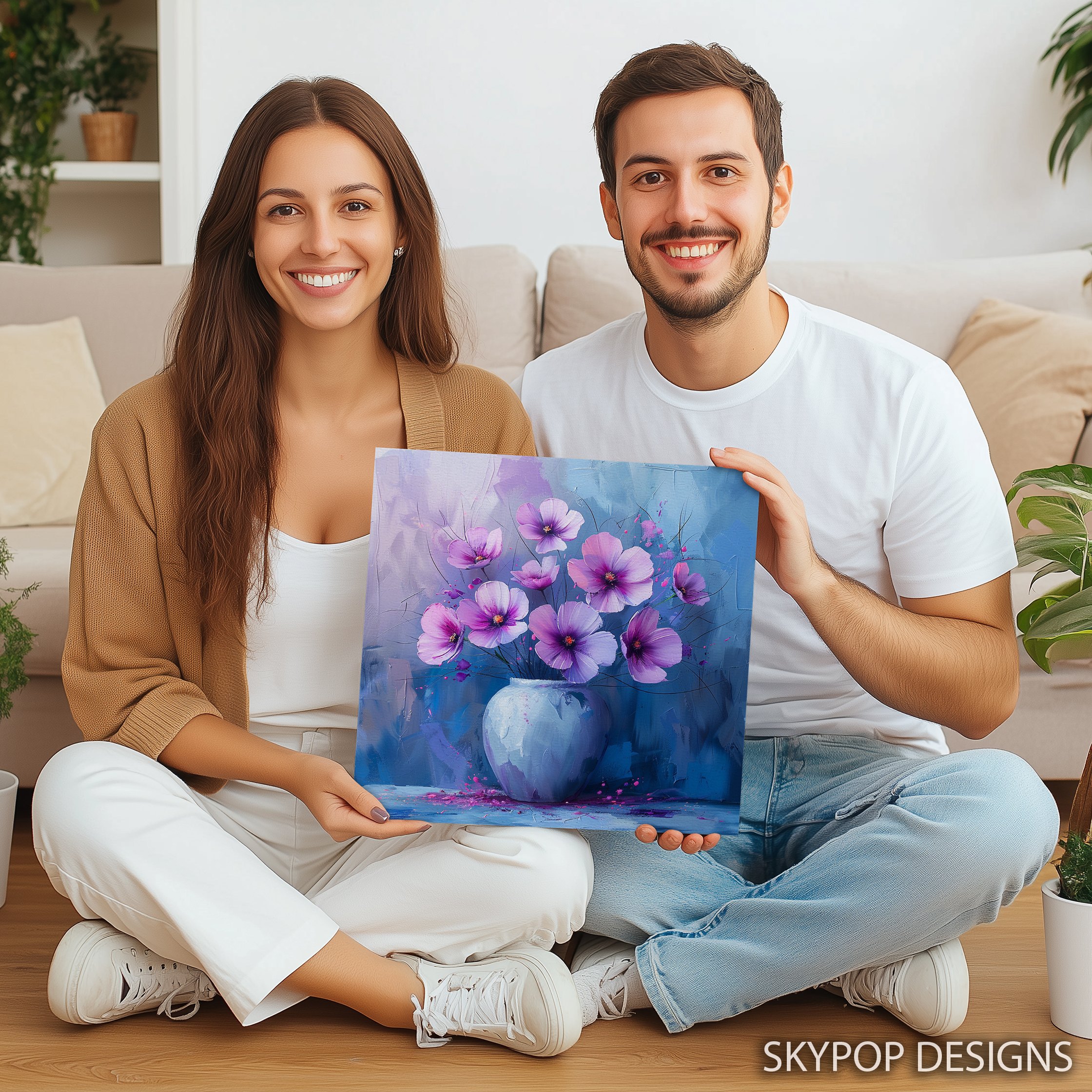 9.jpg Cosmos Blooms Art