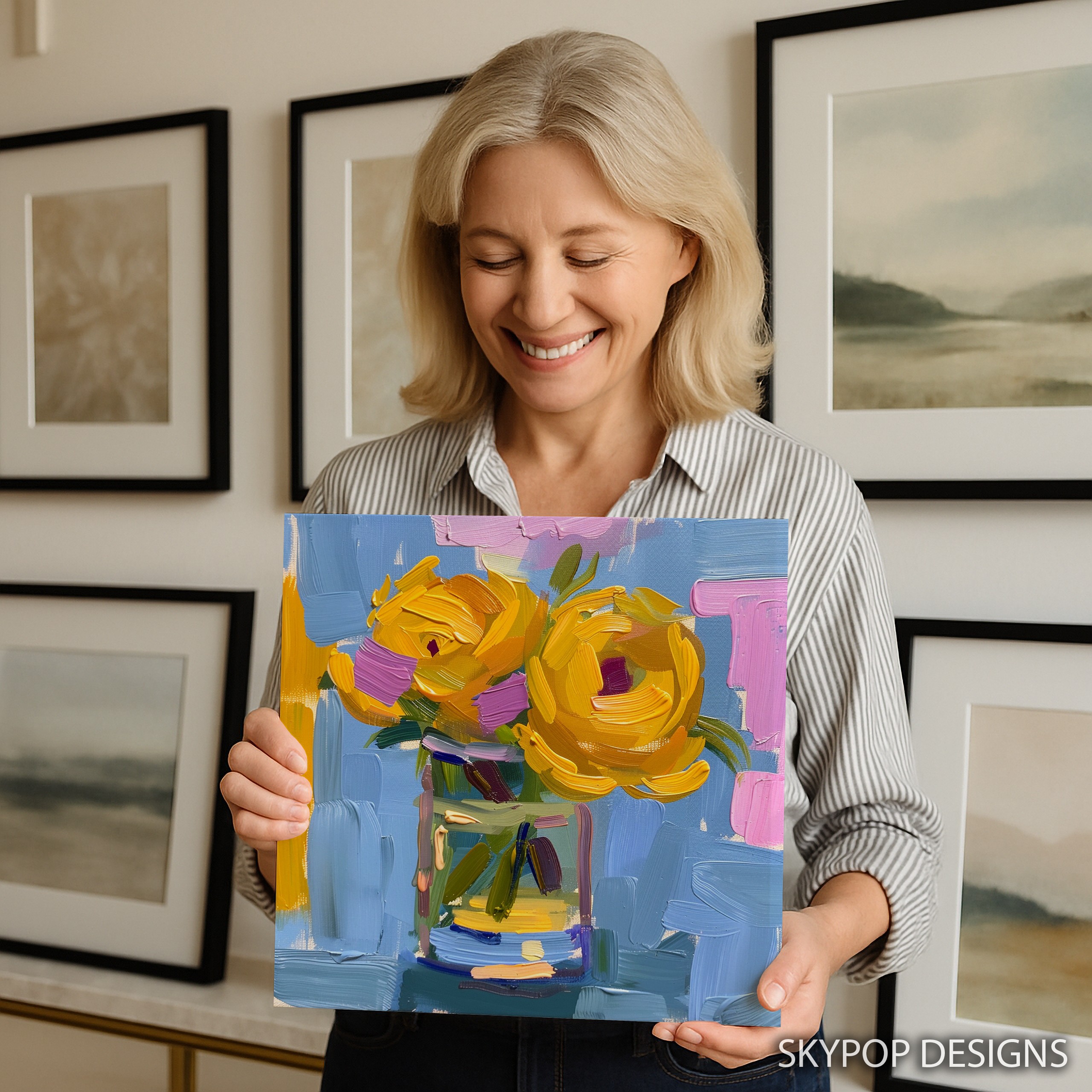 9.jpg Ranunculus Bouquet Art