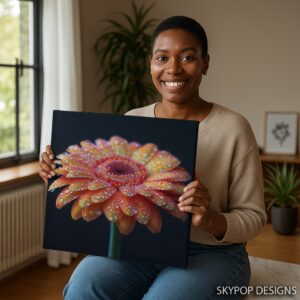 Gerbera Daisy Art