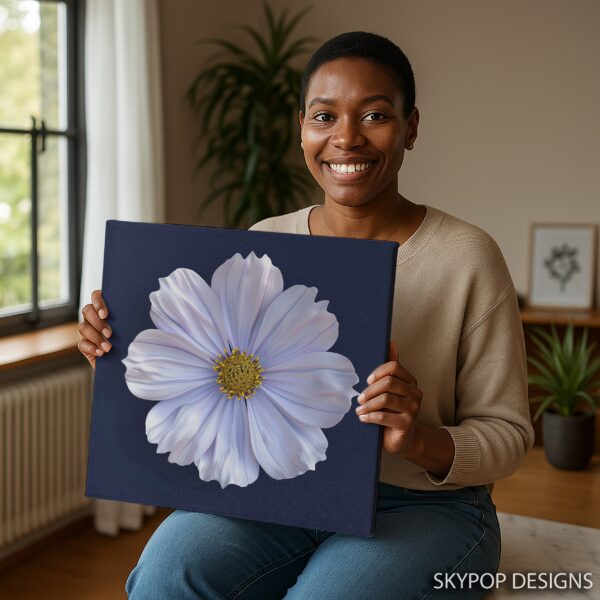 Cosmos Flower Art