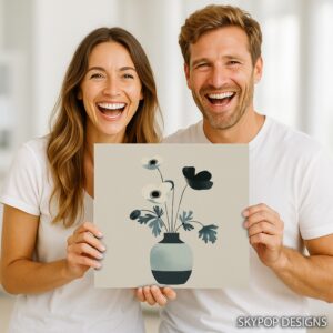 Anemone Vase Art