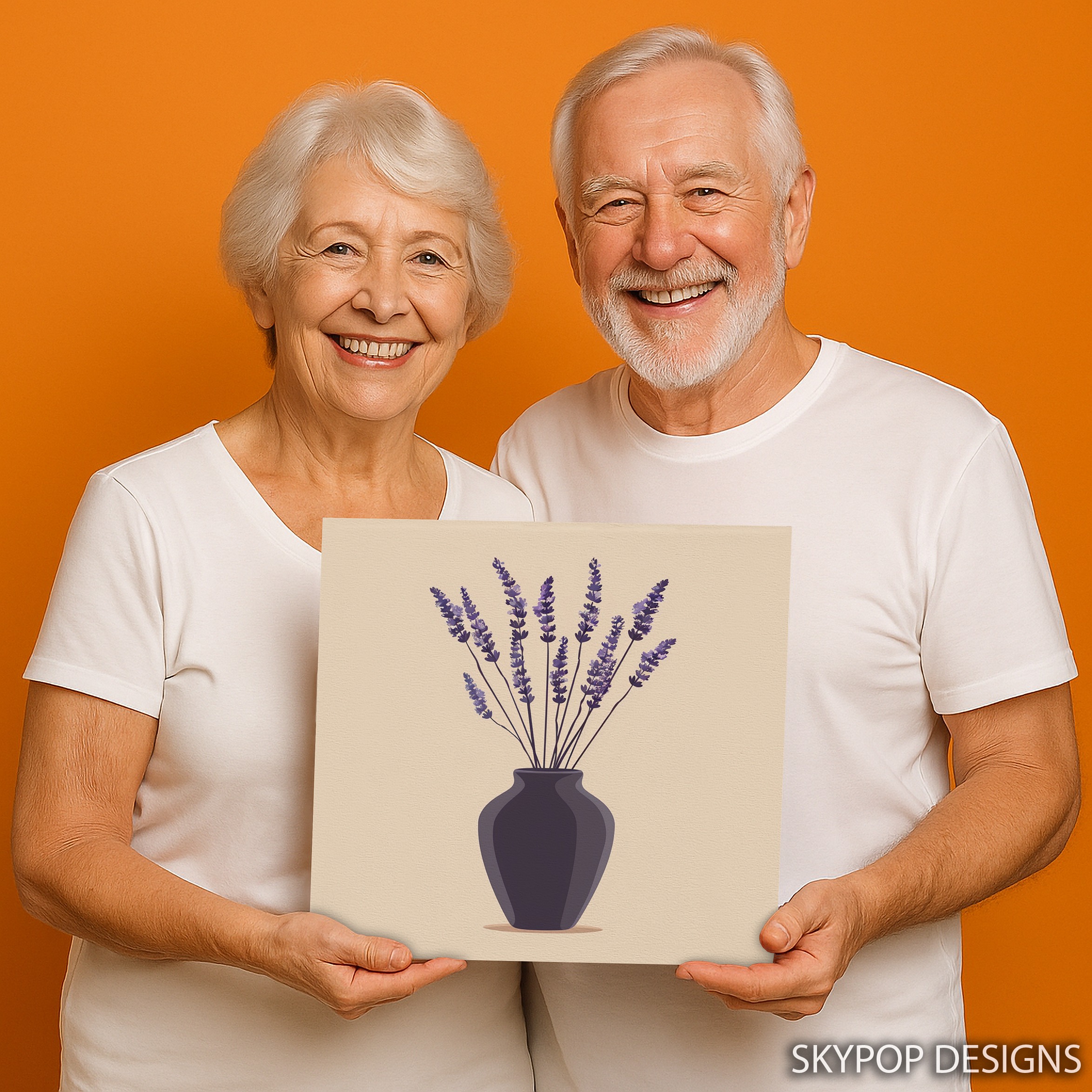 9.jpg Lavender Vase Art